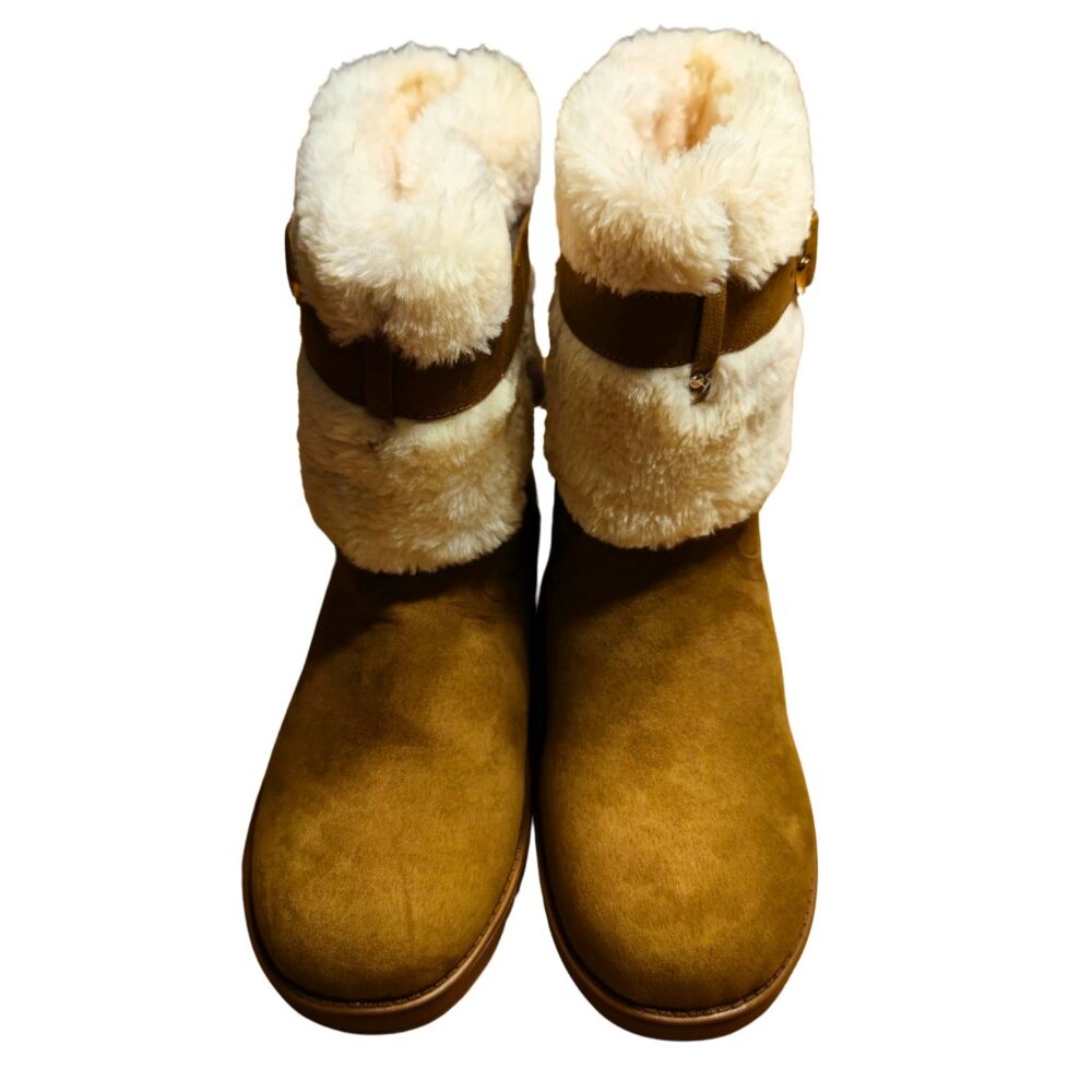 G By Guess Women's GG Addalyn Ankle Fur Boots Size 6.5 - Picture 1 of 5